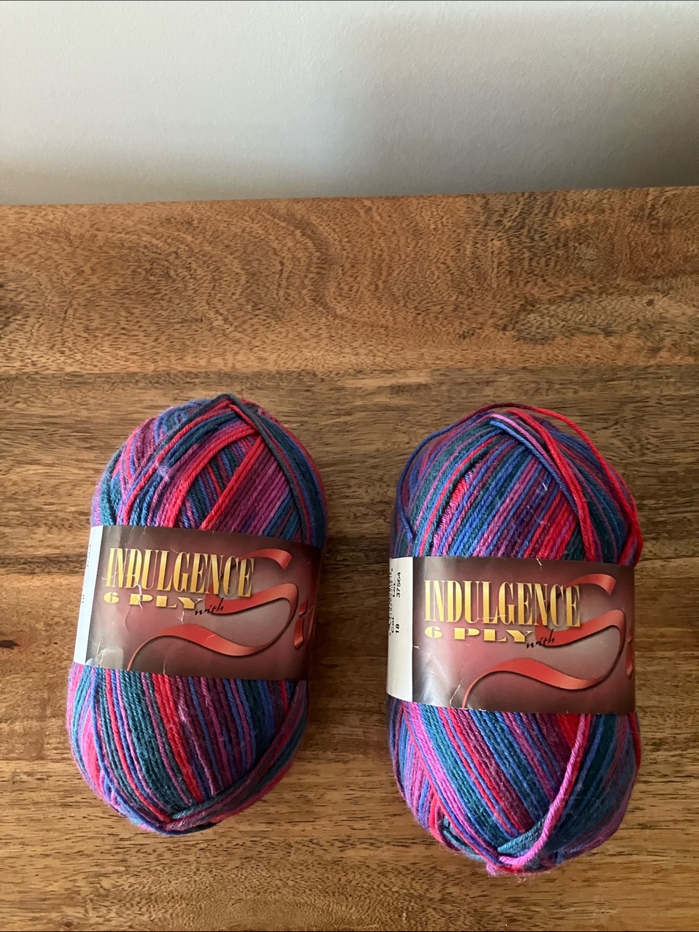 KFI Indulgence 6 Ply Silk Merino Yarn Lot of 2 Color 18 Matching Dye Lot